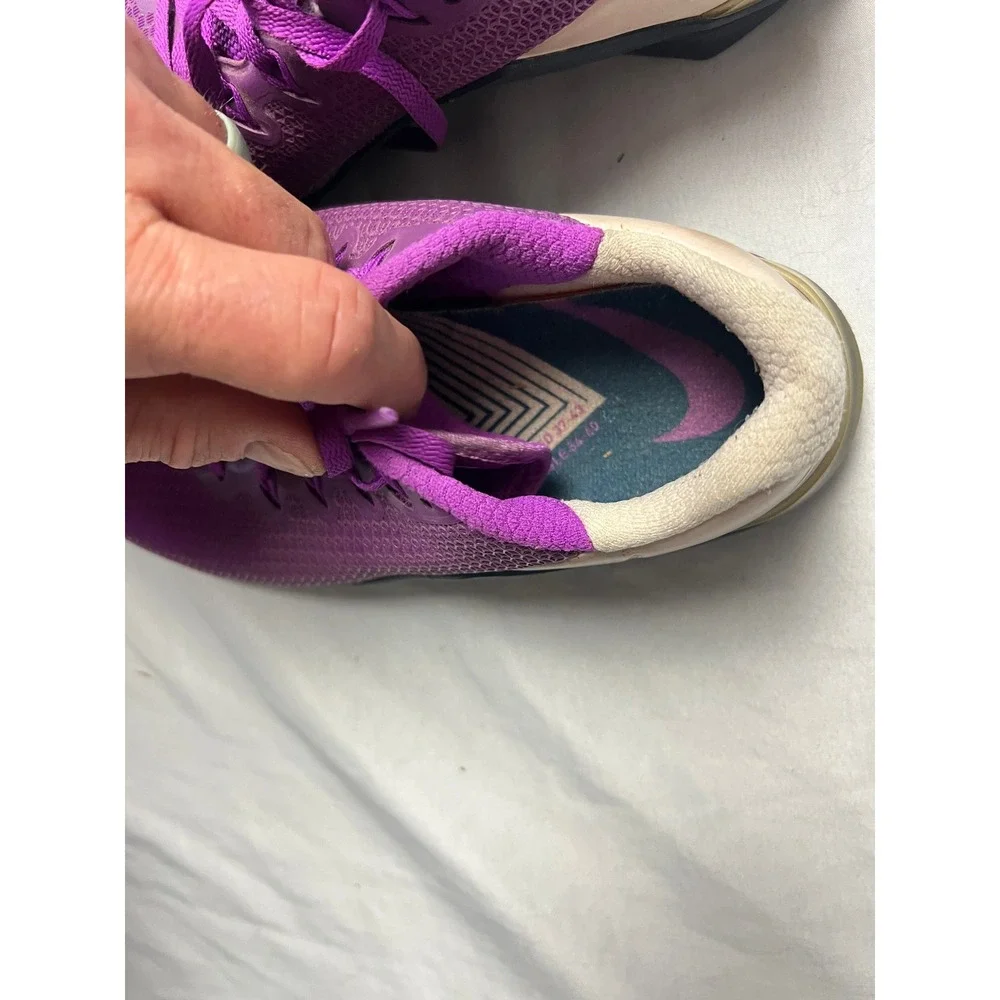 Nike Metcon 5 Training Shoes Purple Beige Cross Training‎ Sneakers 4mm Offset
